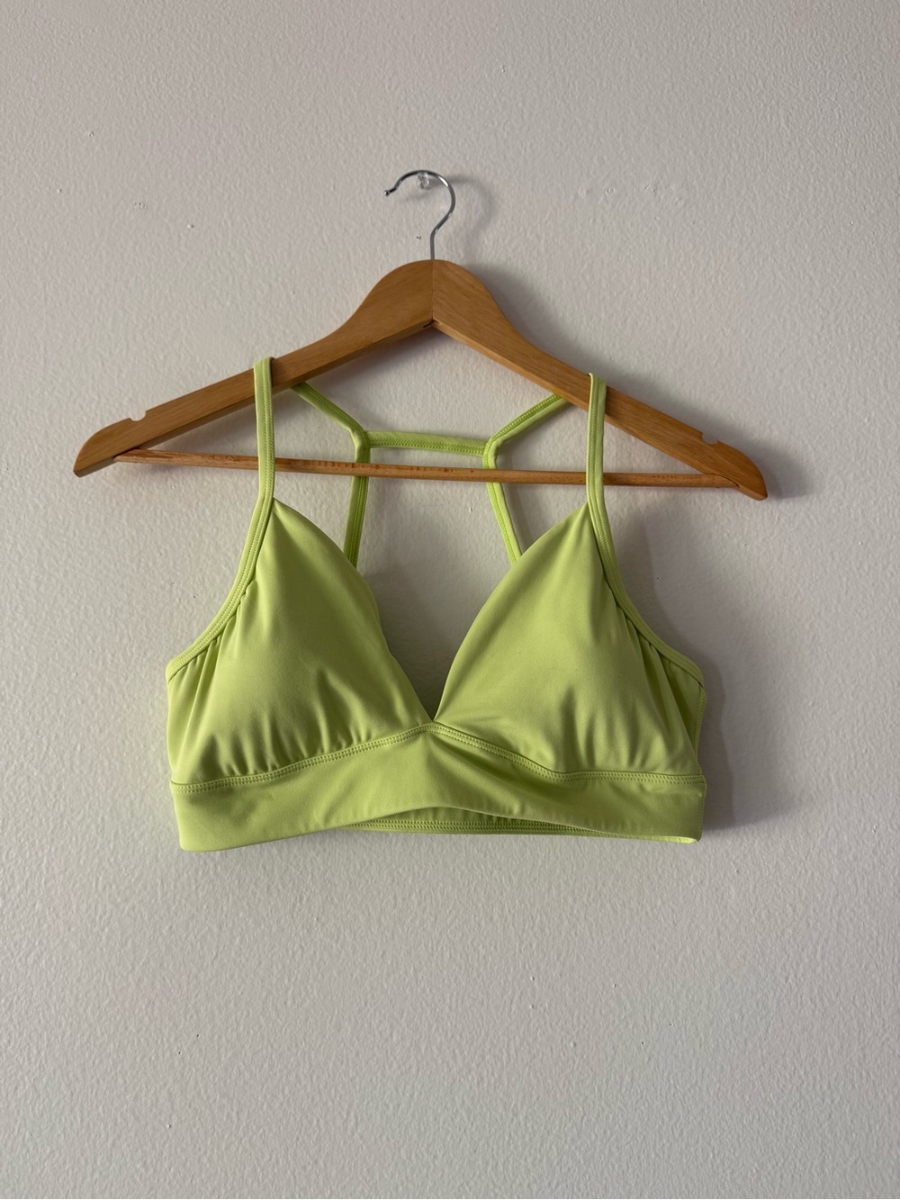 Lime Green Tavi Sports bra